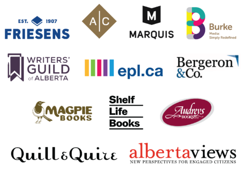 2026 Alberta book Publishing Awards Sponsors.